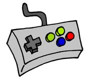Video game clip art
