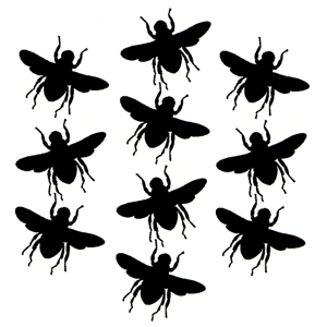 Bee Wing Stencil - ClipArt Best