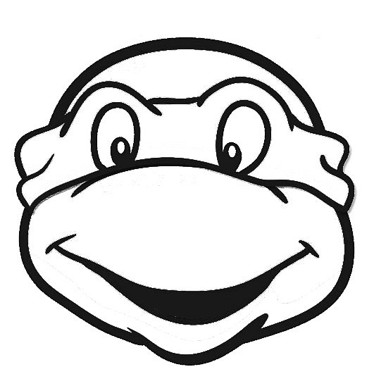 Ninja Turtle Face Template ClipArt Best