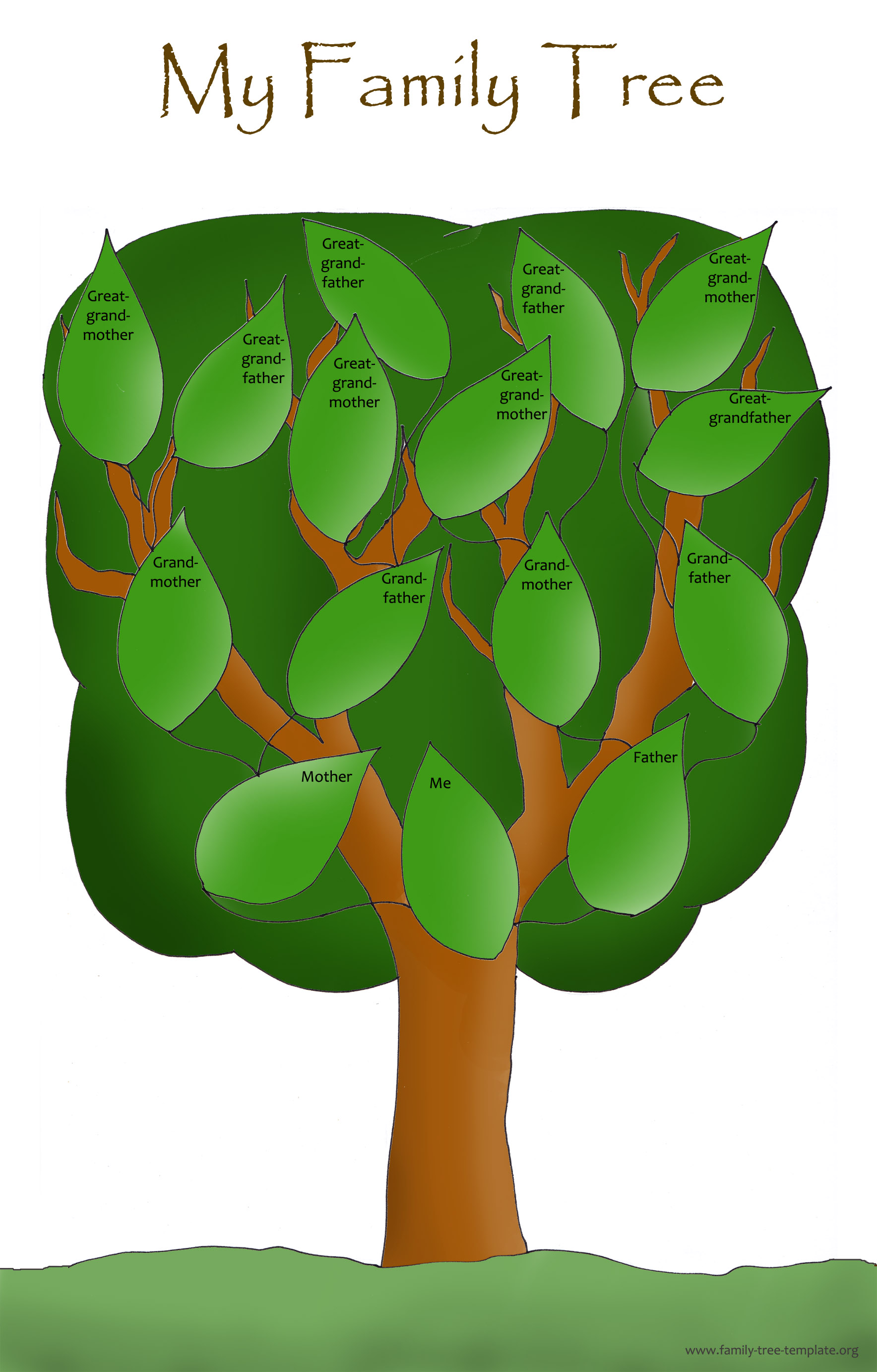 family tree clip art templates - photo #48