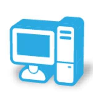 My Computer Icon image - vector clip art online, royalty free ...