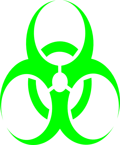 Logos For > Biohazard Logo Green