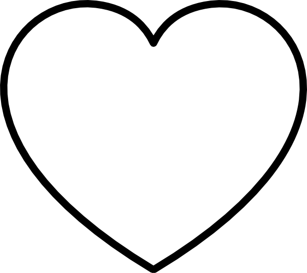 Heart Clipart Black And White