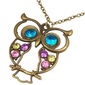 CUTE Vintage Owl Necklace $0.85 cents with FREE shipping ...