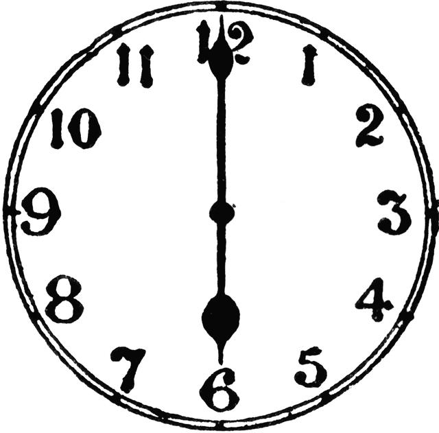 etc clock clipart - photo #17