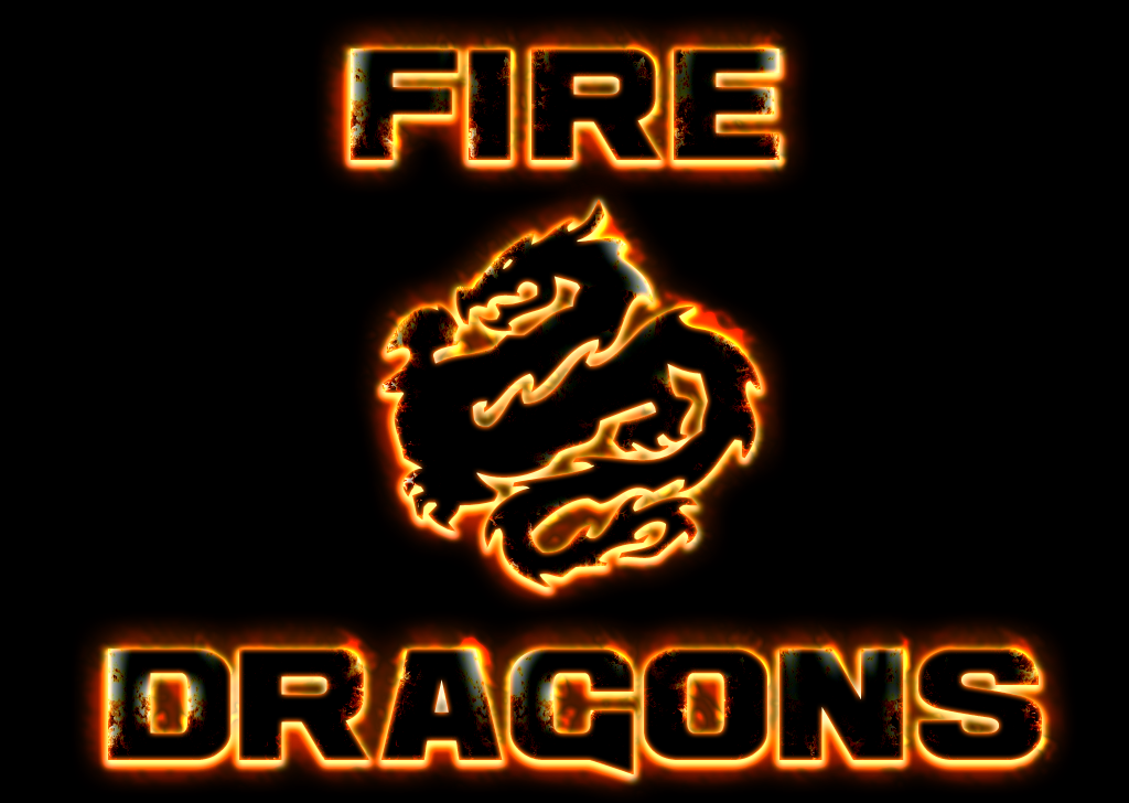 Logomarca fire dragons 2