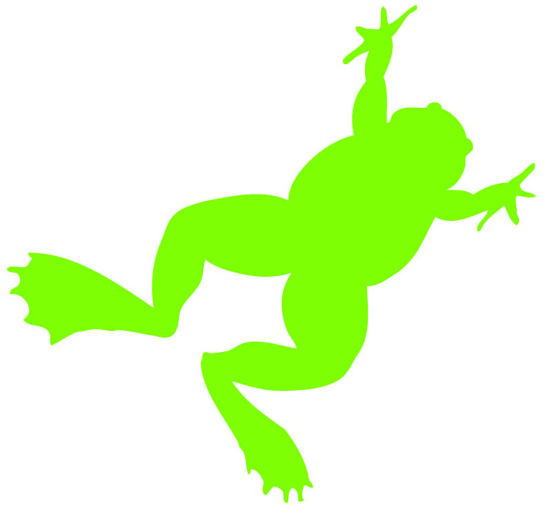 Frog Silhouette - ClipArt Best