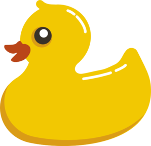 Rubber Duck clip art - vector clip art online, royalty free ...