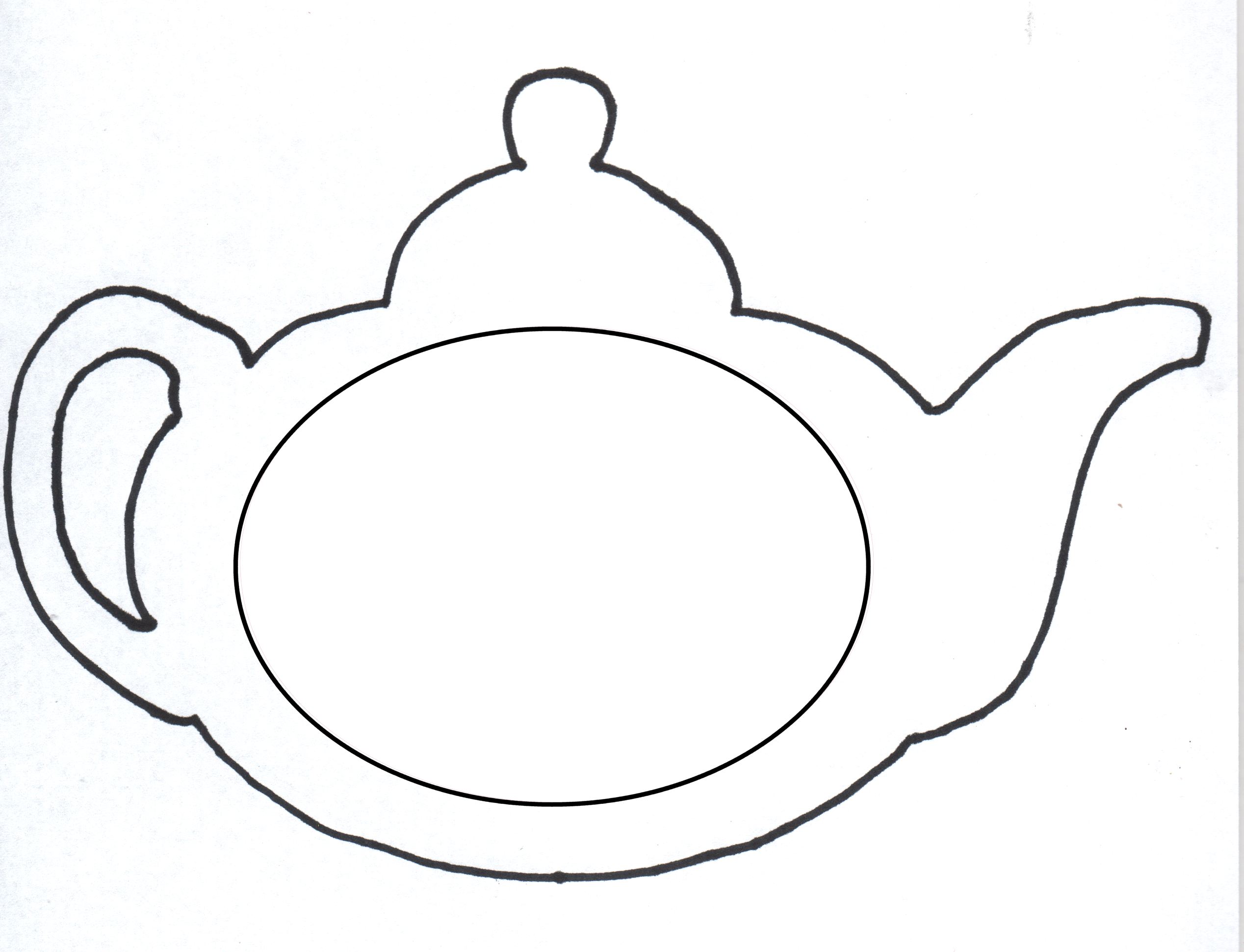 Teapot Coloring Page ClipArt Best