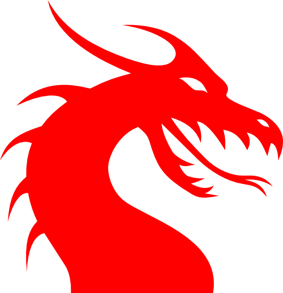 Red Dragon Clip Art - vector clip art online, royalty ...