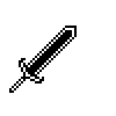 piq - pixel art | "Sword Template" [100x100 pixel] by ...