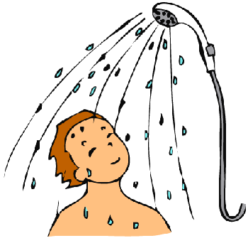 Taking A Shower - ClipArt Best