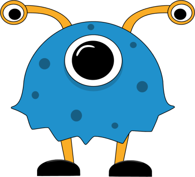 Cartoon Monster Eyes