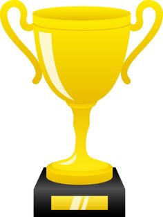 Sports trophy clipart