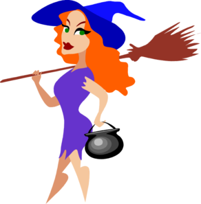 Sexy Witch Clip Art - vector clip art online, royalty ...