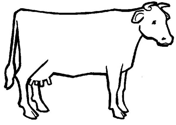 Outline Of A Cow | Free Download Clip Art | Free Clip Art | on ...