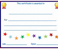 Free Blank Printable Certificates. academic certificate templates ...