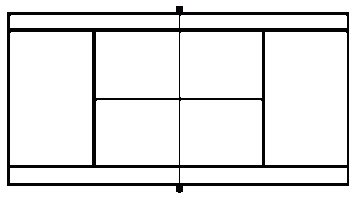 Blank Tennis Court Diagram Clipart - Free to use Clip Art Resource