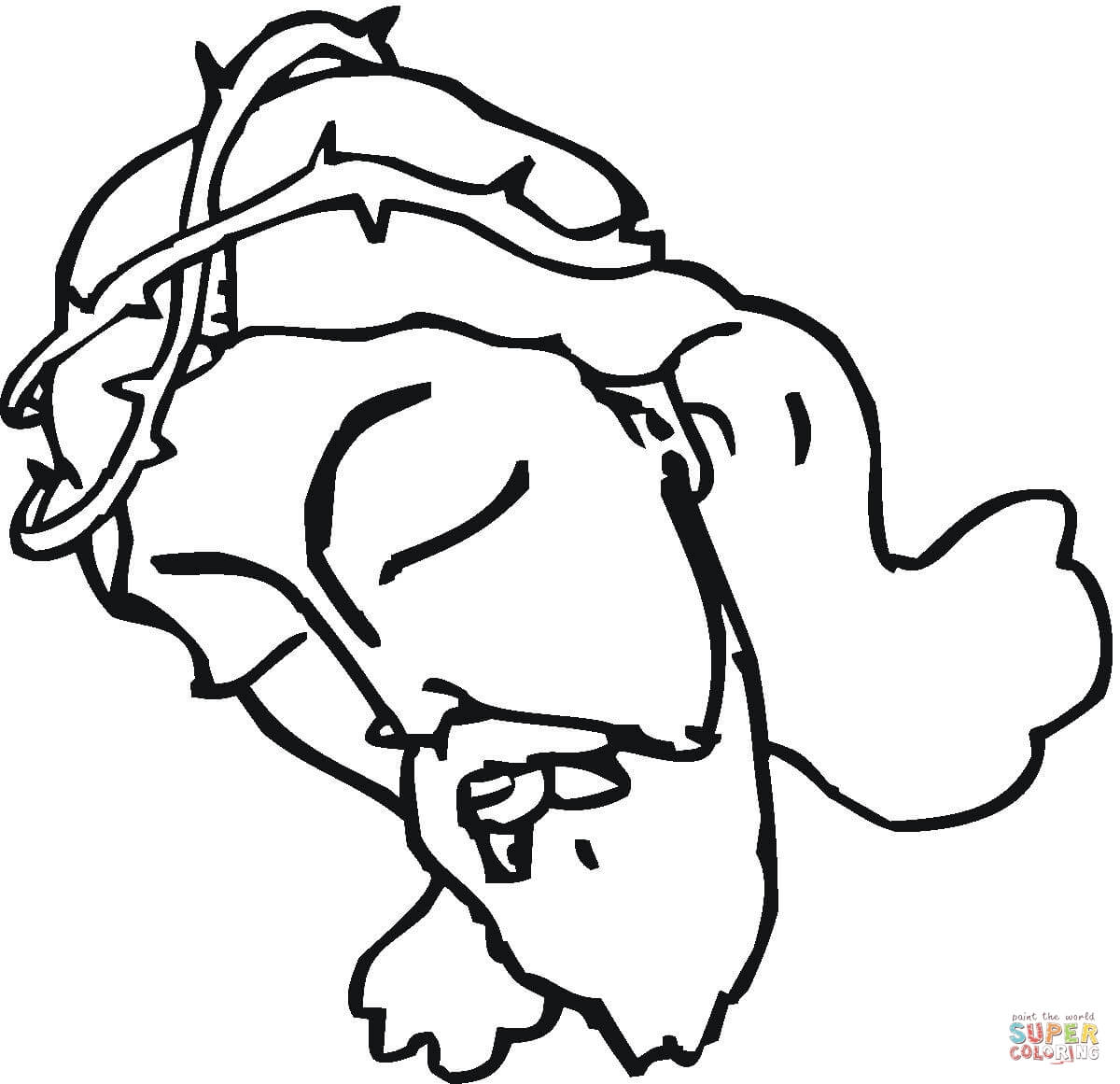 Resurrection Of Jesus coloring page | Free Printable Coloring Pages
