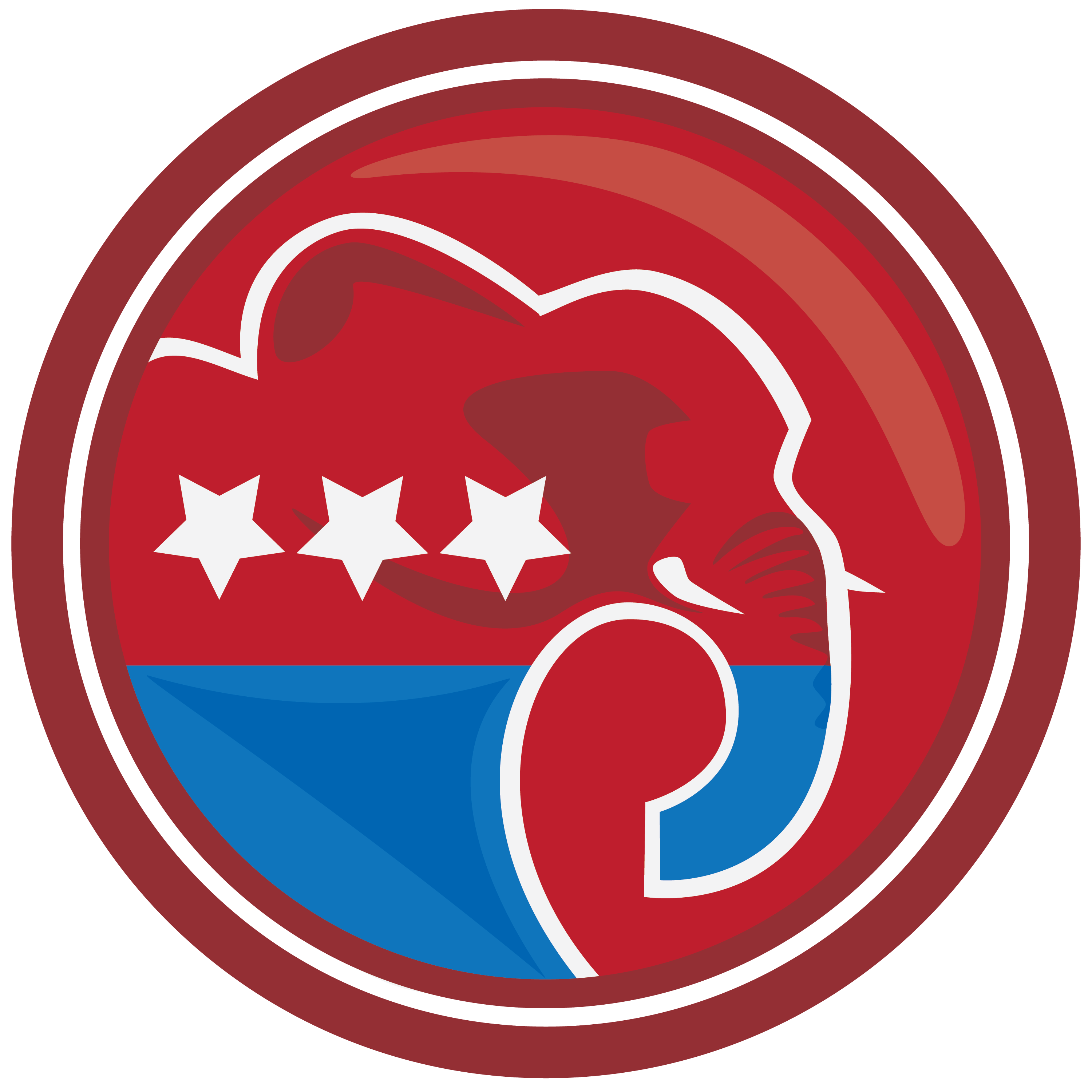 Republican party elephant clipart