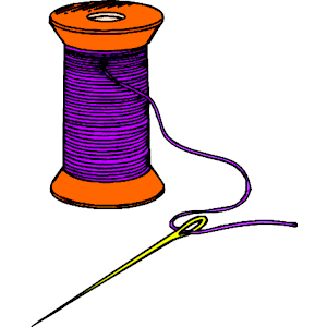 Needle and thread clipart - ClipartFox