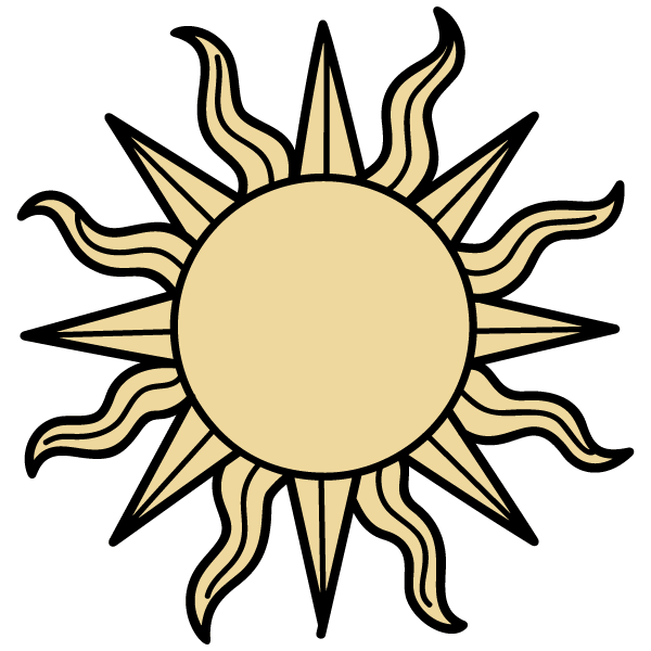 Sun Clip Art 4 Free Vector | 123Freevectors