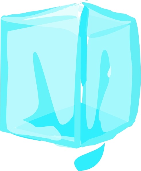 Ice Cube clip art Free vector in Open office drawing svg ( .svg ...