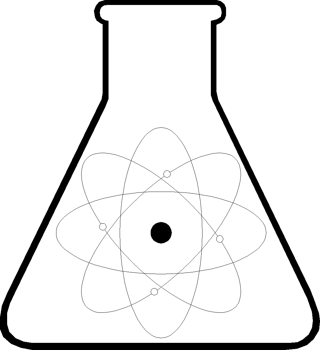 Atom in science science atom logo | Chainimage