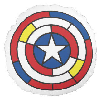 Captain America Emblem Pillows - Decorative & Throw Pillows | Zazzle