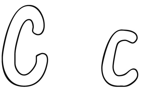 Tracing Letter C - ClipArt Best