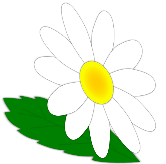 clip art daisy flower - photo #19