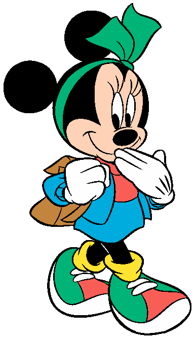 Minnie Mouse School Clipart