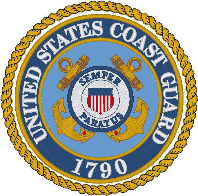 Coast guard emblem clip art