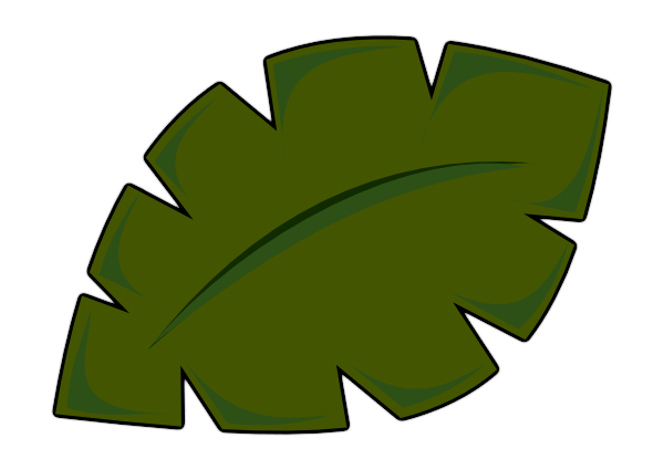 Palm tree leaf clipart - ClipartFox