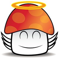 Emoticon Face Expression Mushroom Mushrooms Angel Angelic Halo ...