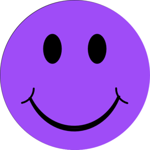 Purple Happy Face Clip Art - ClipArt Best