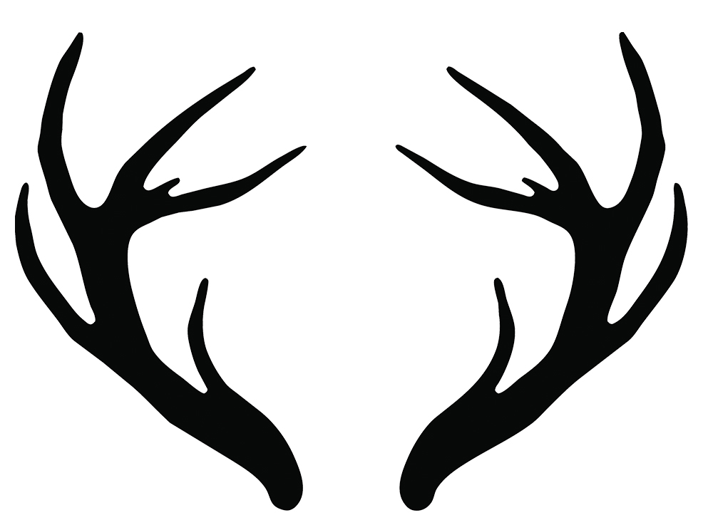 23+ Deer Antler Tattoos Designs And Stencils