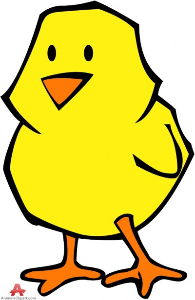 yellow chicken clip art - photo #40