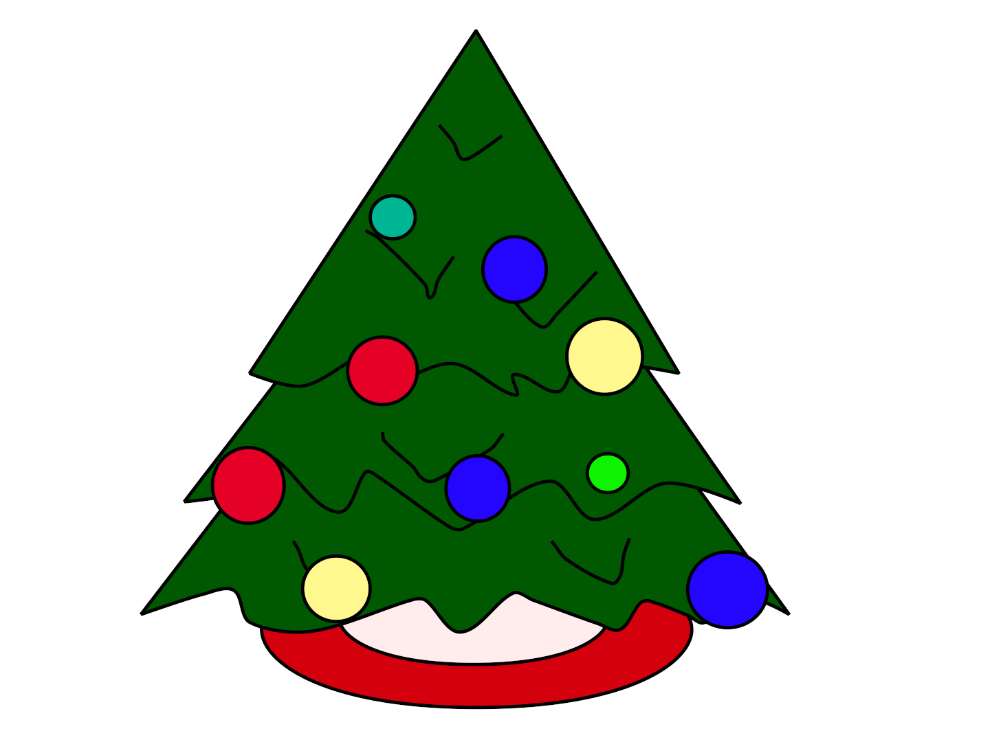 Cartoon Christmas Tree | Free Download Clip Art | Free Clip Art ...