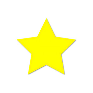 Yellow starburst clipart image #23165