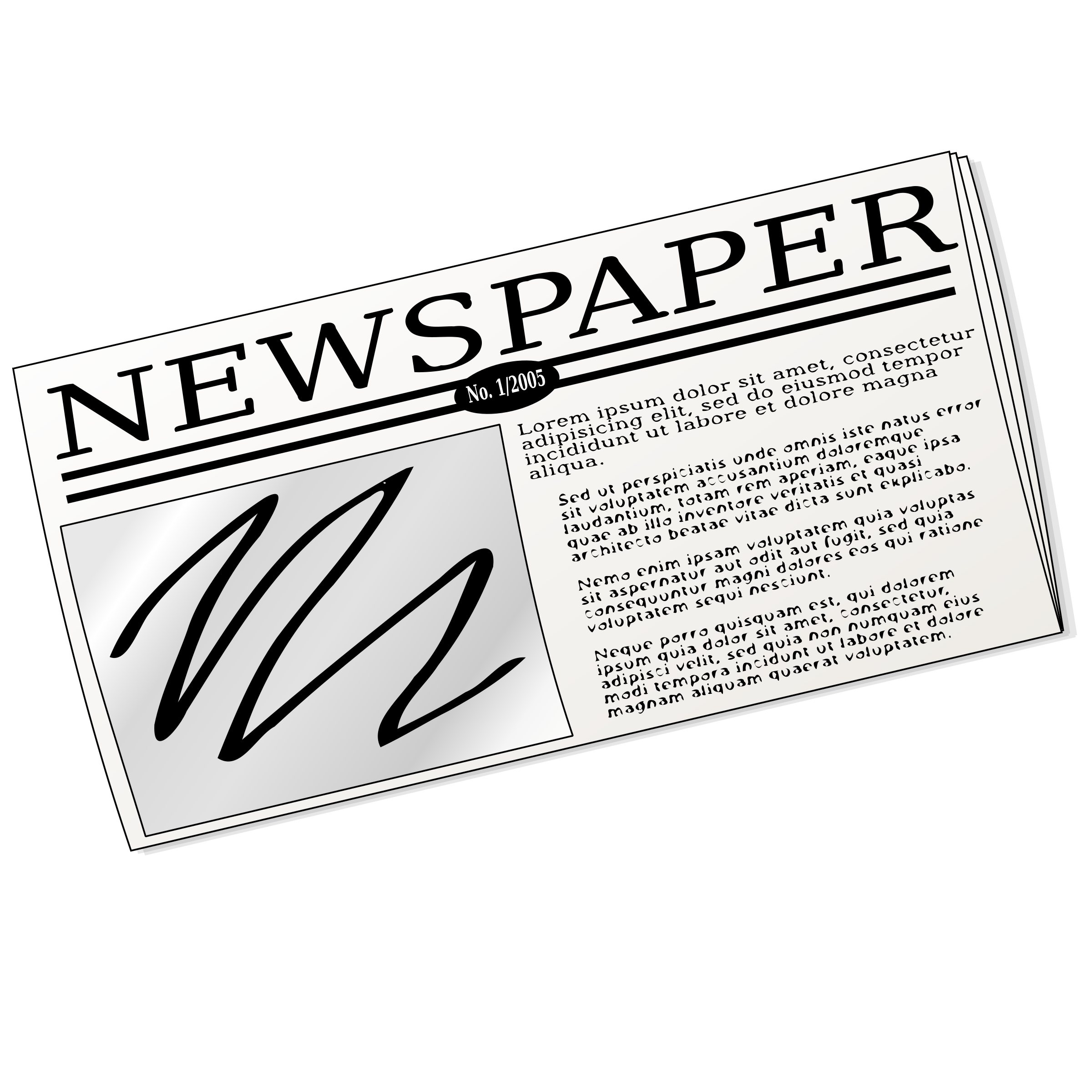Newspaper Clip Art - Tumundografico