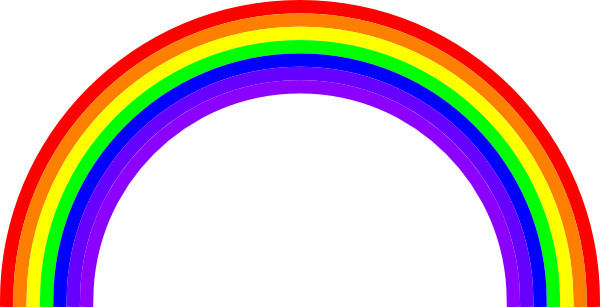 Rainbow Border Clipart