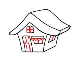Cartoon House Drawing in 7 Easy Steps