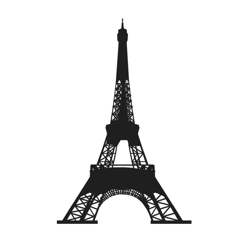 Stencil Premium - Eiffel Tower