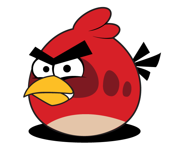 Image of Angry Bird Clipart #2989, Blue Angry Bird Tile Icon Png ...
