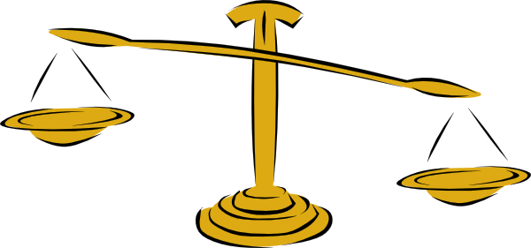Pan Balance Scale Clipart