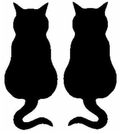 Go-Kreate Die-Cut - Cat Silhouette Small (20pk)