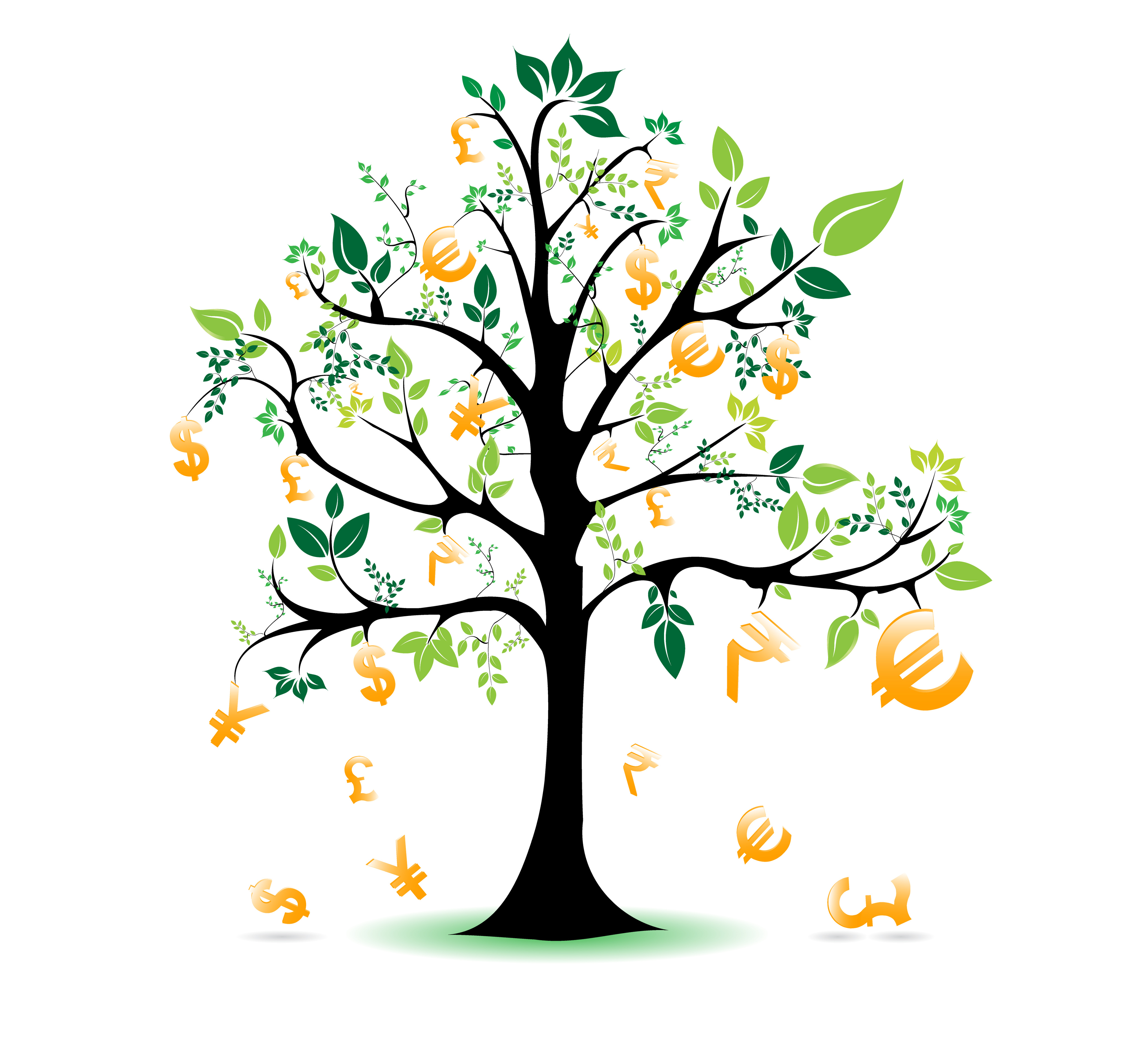 free clip art money tree - photo #3