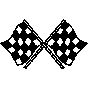 flags, checkered,race,finish - Free Clipart Images