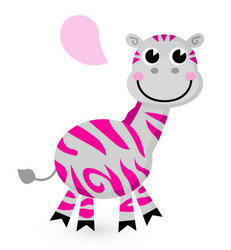 Pink Zebra Clipart - Free Clipart Images